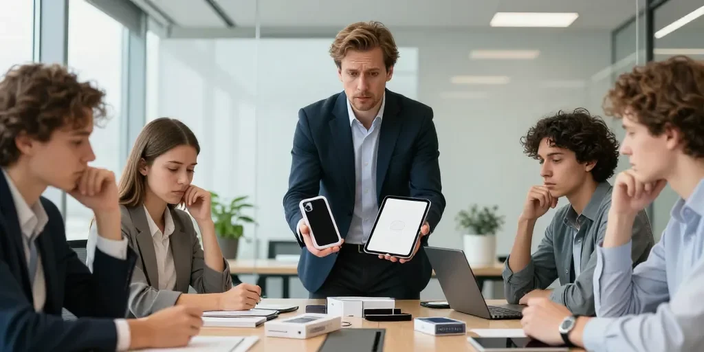 Accessoires smartphone et tablette professionnel : l'erreur que commettent 80% des managers en équipant leurs équipes