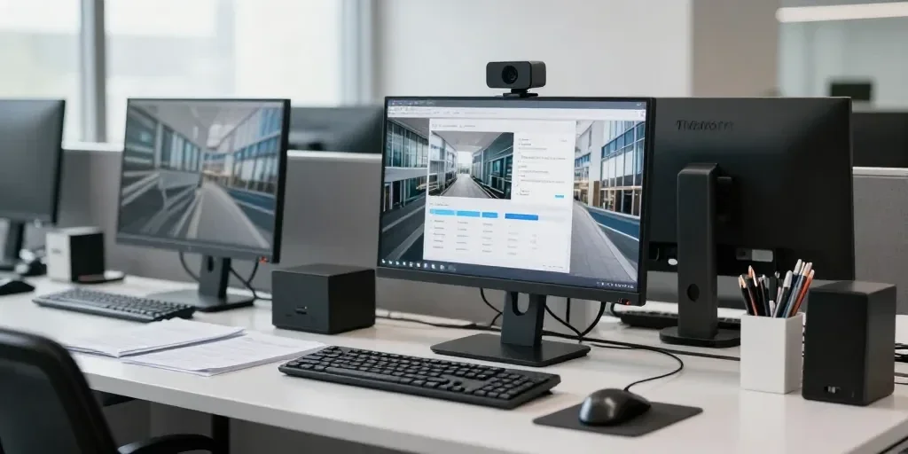 Afficher webcam poste de travail : au-delà du technique, les vrais enjeux de surveillance et de productivité en 2025