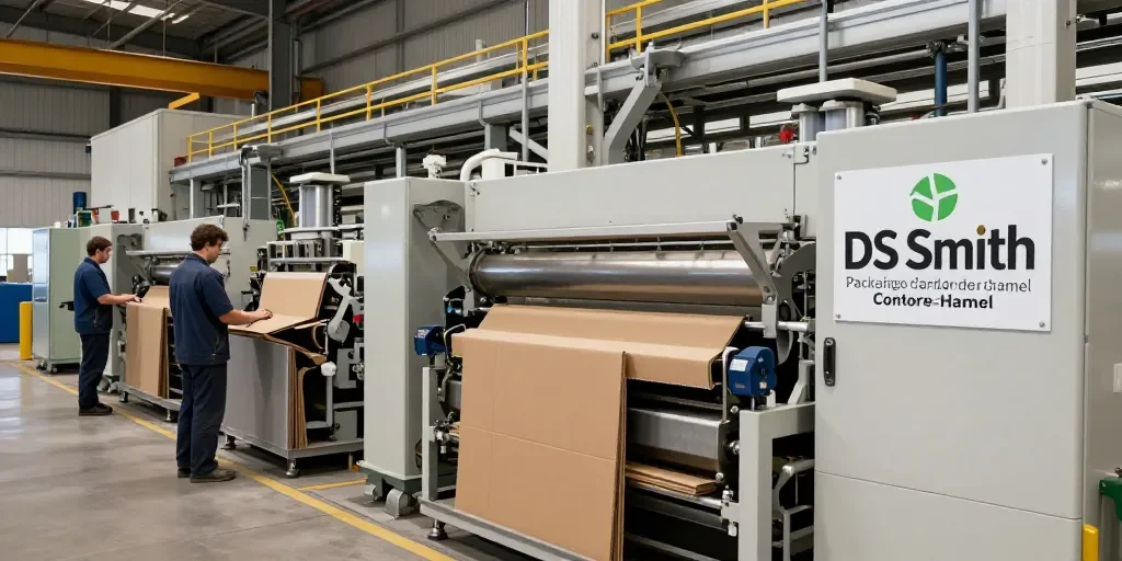 DS Smith Packaging Contoire-Hamel : l'usine picarde qui décarbonne l'industrie du carton en 2024